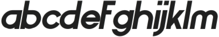 CF Gerrion Semi Bold Italic otf (600) Font LOWERCASE