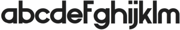 CF Gerrion Semi Bold otf (600) Font LOWERCASE