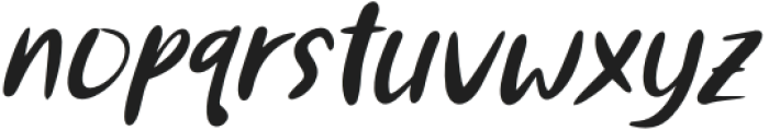 CF Handsy Mood Italic otf (400) Font LOWERCASE