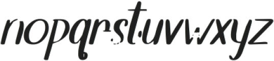 CF Hylustre Italic otf (400) Font LOWERCASE