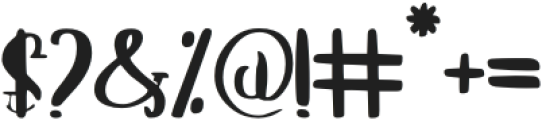 CF Hylustre Regular otf (400) Font OTHER CHARS