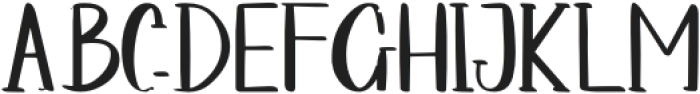 CF Hylustre Regular otf (400) Font UPPERCASE