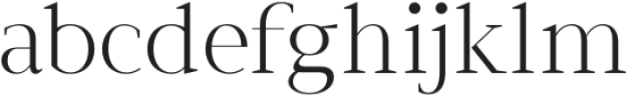 CF Lokira Regular otf (400) Font LOWERCASE