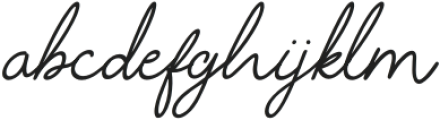 CF Racelyn Cetta Italic otf (400) Font LOWERCASE