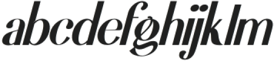 CF Ragitras Bold Italic otf (700) Font LOWERCASE