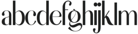 CF Ragitras Regular otf (400) Font LOWERCASE