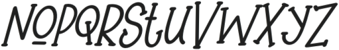 CF Taffy Winks Italic otf (400) Font UPPERCASE