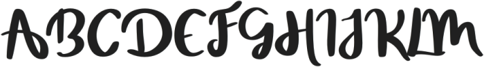 CF Velouran otf (400) Font UPPERCASE