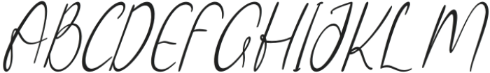 CF Zerellia Spring Italic otf (400) Font UPPERCASE