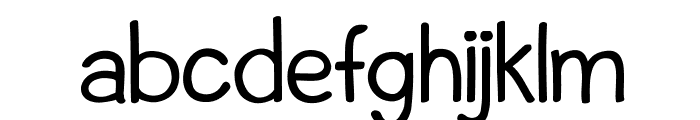 CF Cant Change The World PERSO Regular Font LOWERCASE
