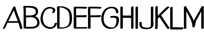CF Cant Change The World Regular Font UPPERCASE