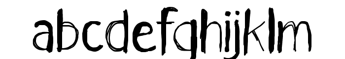 CF I Dont Want to Grow Up Regular Font LOWERCASE