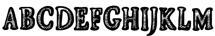 CF Jeans Collection Regular Font UPPERCASE