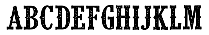 CF Klondike PERSONAL Regular Font LOWERCASE