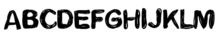 CF Life is beautiful Regular Font UPPERCASE