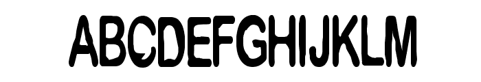 CF Metropolis Regular Font LOWERCASE