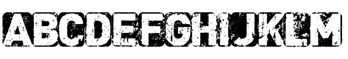 CF Punk is not Dead Regular Font LOWERCASE