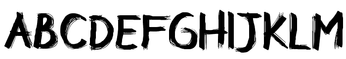 CF Rebelle Regular Font LOWERCASE