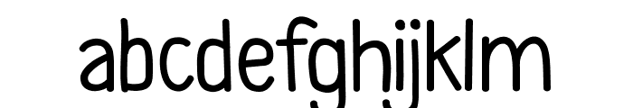 CF Second Son PERSONAL Regular Font LOWERCASE