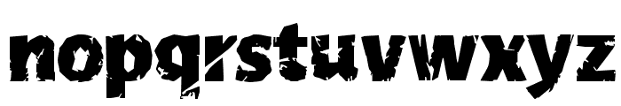 CF Seek and Destroy PERSO Regular Font LOWERCASE