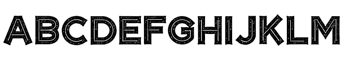 CF Tangerine Grunge Regular Font UPPERCASE