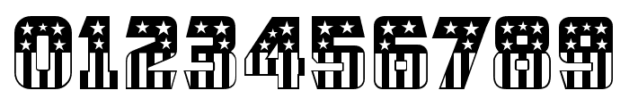 CFB1 American Patriot SOLID 2 Normal Font OTHER CHARS