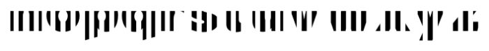 CFB1 Shielded Avenger SOLID 2 Bold Italic Font LOWERCASE