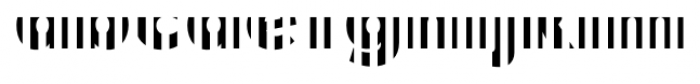CFB1 Shielded Avenger SPANGLE 2 Bold Italic Font LOWERCASE