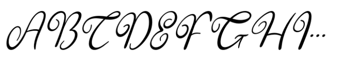 CF Boldique Script Italic Font UPPERCASE