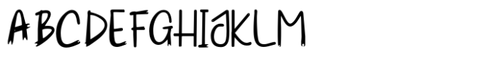 CF Clusk Throwie Regular Font UPPERCASE
