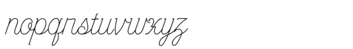 CF Cozyscript Medium Font LOWERCASE