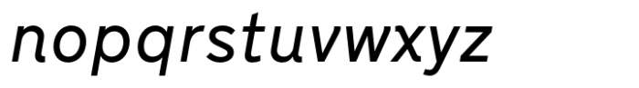 CF Diadromon Italic Font LOWERCASE