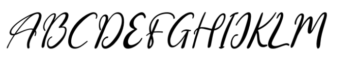 CF Elegantique Scrypta Italic Font UPPERCASE
