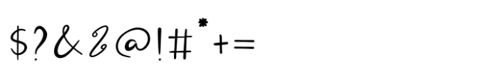 CF Graceful Letter Regular Font OTHER CHARS