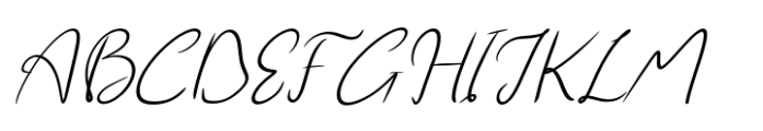 CF Ilarique Cursivea Italic Font UPPERCASE