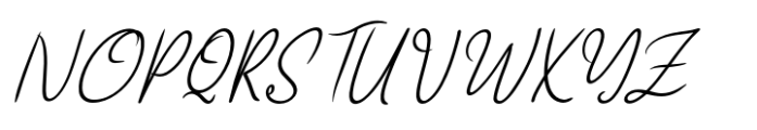 CF Ilarique Cursivea Italic Font UPPERCASE