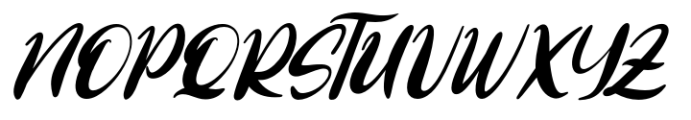 CF Janellyssa Italic Font UPPERCASE