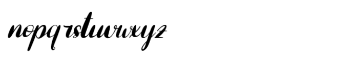 CF Janellyssa Italic Font LOWERCASE