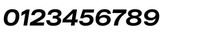 CF Mod Grotesk Bold Expanded Oblique Font OTHER CHARS
