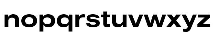 CF Mod Grotesk Bold Expanded Font LOWERCASE