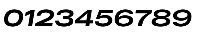CF Mod Grotesk Bold Extra Expanded Oblique Font OTHER CHARS