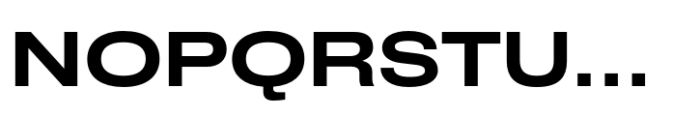 CF Mod Grotesk Bold Extra Expanded Font UPPERCASE