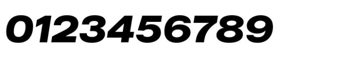 CF Mod Grotesk Extra Bold Expanded Oblique Font OTHER CHARS