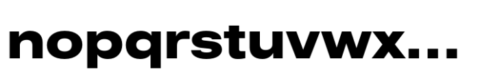 CF Mod Grotesk Extra Bold Expanded Font LOWERCASE