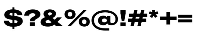 CF Mod Grotesk Extra Bold Extra Expanded Font OTHER CHARS