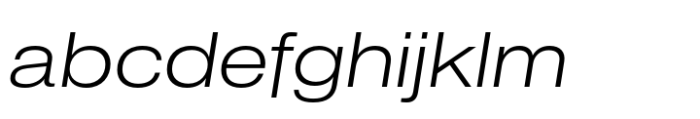 CF Mod Grotesk Light Expanded Oblique FONT