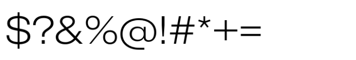 CF Mod Grotesk Light Expanded Font OTHER CHARS