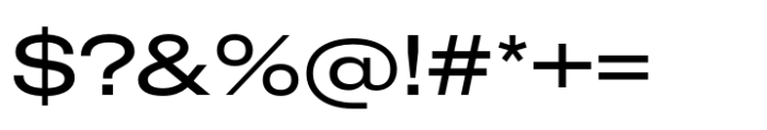 CF Mod Grotesk Medium Extra Expanded Font OTHER CHARS