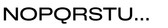 CF Mod Grotesk Medium Extra Expanded Font UPPERCASE