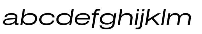 CF Mod Grotesk Regular Extra Expanded Oblique FONT